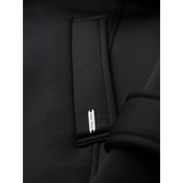  Herrenmantel OMBRE OM-COLC-0144 SCHWARZ 