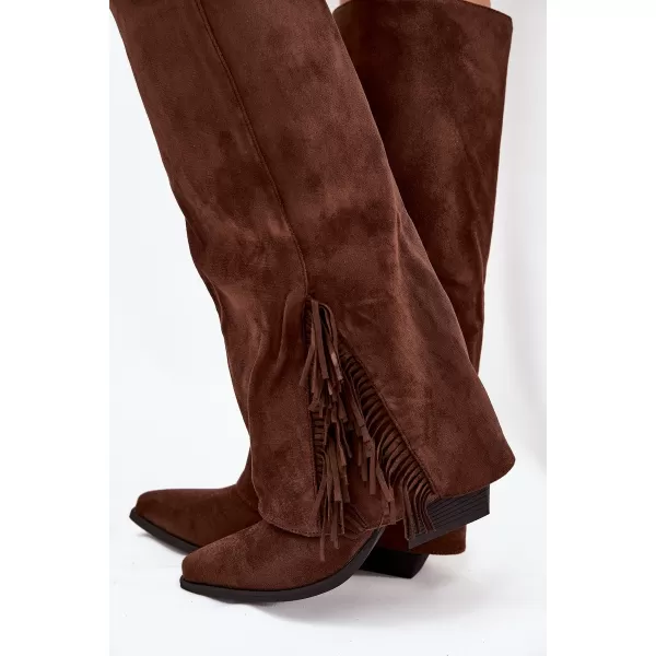  Damenstiefel BOTO ZALIA 38567 BRAUN 
