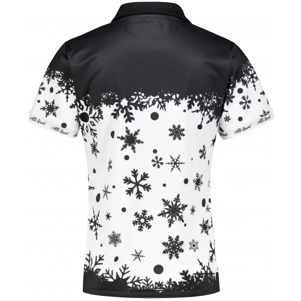  Damen-Weihnachts-T-Shirt mit Premium-Kragen ALTISPORT VOJ/ALWVN2TR05 ELF 