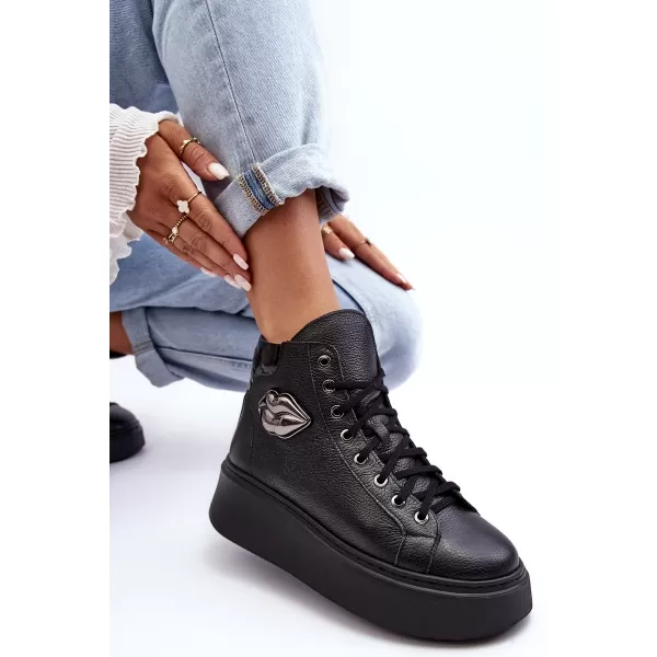  Damen-Sneaker BOTO KATERIN 28160 SCHWARZ 