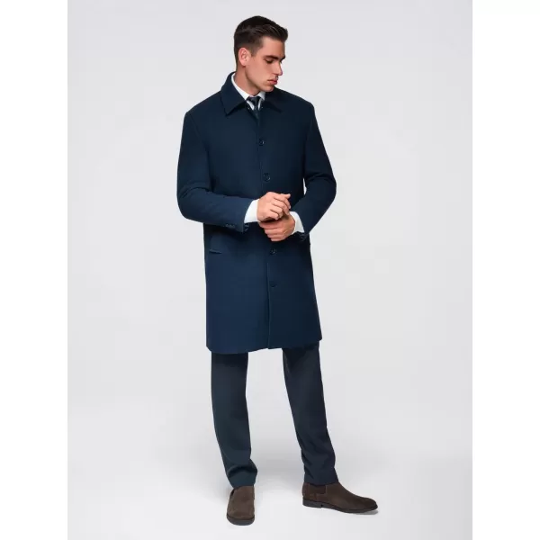  Herrenmantel OMBRE OM-COWC-0135 MARINEBLAU 