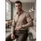 Herrenhemd DSTREET DX2686 BEIGE