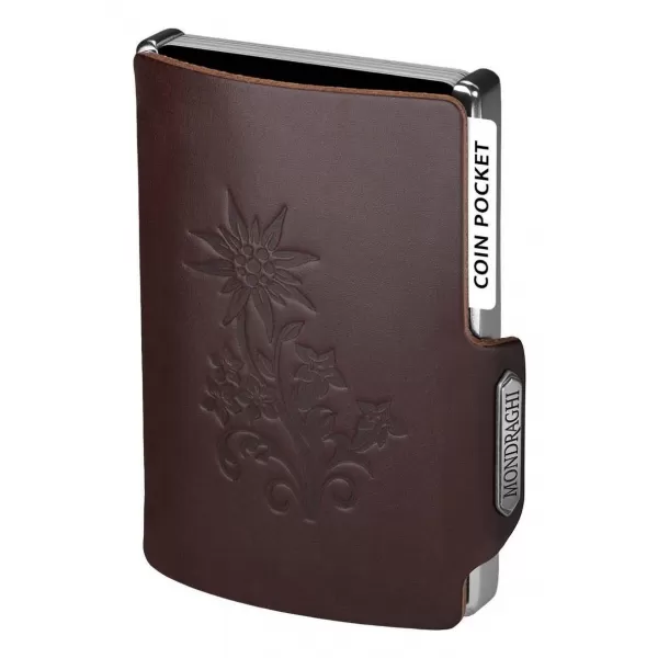  Geldbörse MONDRAGHI Silhouette Edelweiss BRAUN 