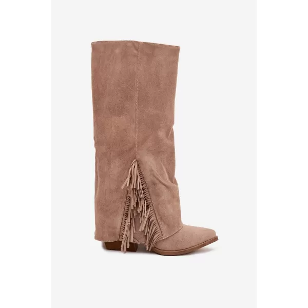  Damenschuhe mit Absatz BOTO ZALIA 38568 KHAKI 