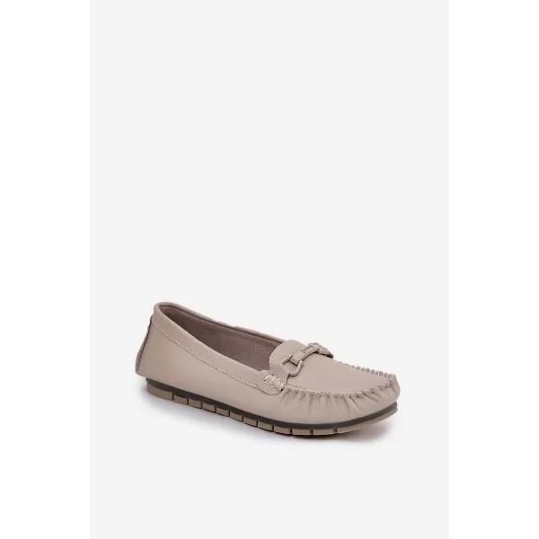  Damenmokassins S.BARSKI LR51-547 BEIGE 