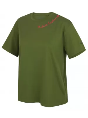 Damen-T-Shirt HUSKY TEE NATURE L GRÜN