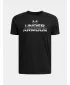 T-Shirt für Jungen UNDER ARMOUR UA TECH SPLIT WORDMARK SS 1383010-004 SCHWARZ