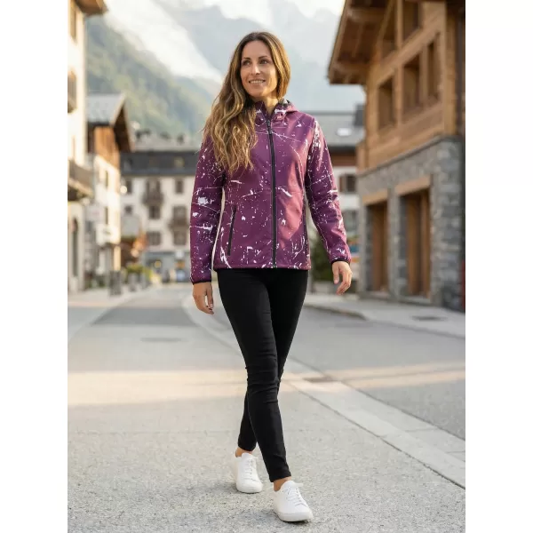  Premium-Softshelljacke für Damen ALTISPORT VOJ/ALW034JACK01 FUCHSIE 