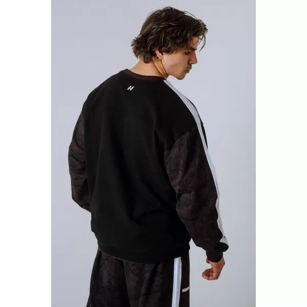 Kapuzenpullover mit entspannter Passform POWER 903 DARK BROWN CAMO Nebbia 