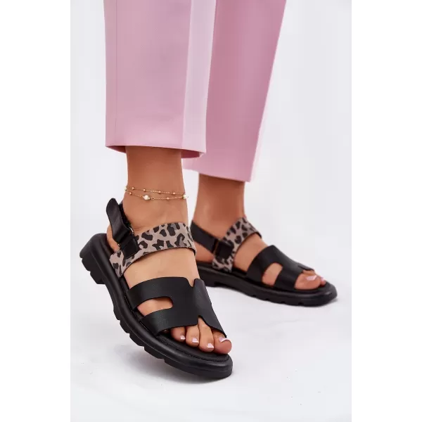  Damensandalen VINCEZA 66780 SCHWARZ 