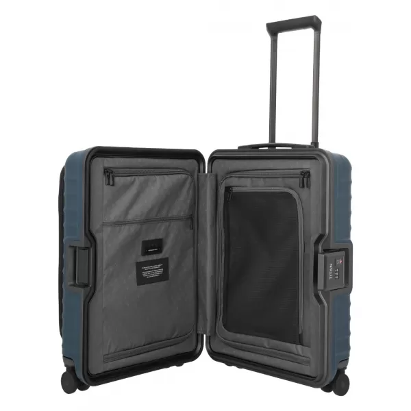  Koffer an Bord TITAN Overseas S Front pocket MITTERNACHTSBLAU 