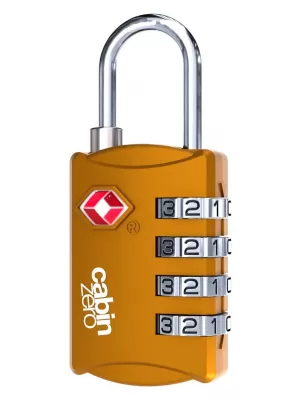 Sperren CABINZERO TSA Travel Lock ORANGENKÄLTE