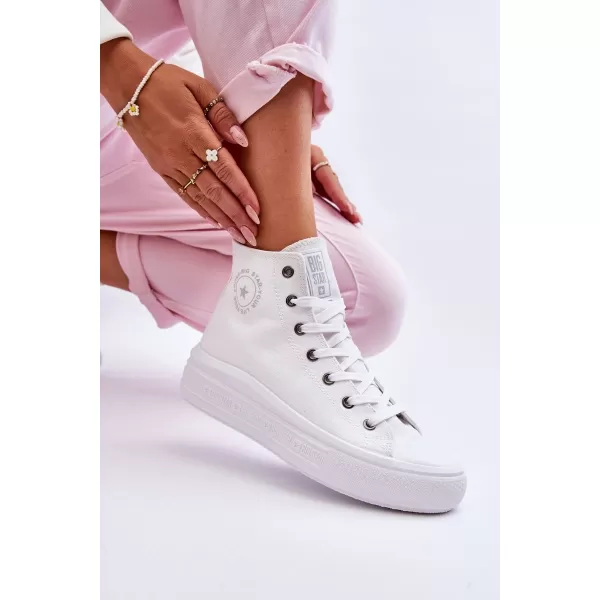 Damen-Sneaker BIG STAR LL274A183 WEISS Big Star Shoes 