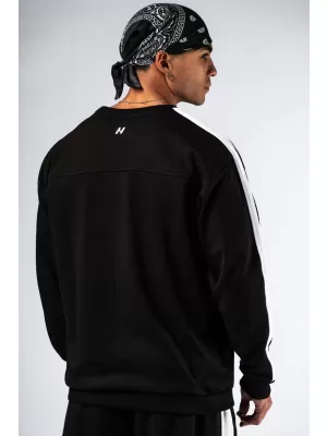 Kapuzenpullover mit entspannter Passform POWER 903 BLACK Nebbia
