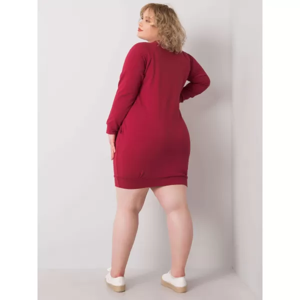  Kleid BASIC FEEL GOOD RV-SK-6296.99 BURGUND 