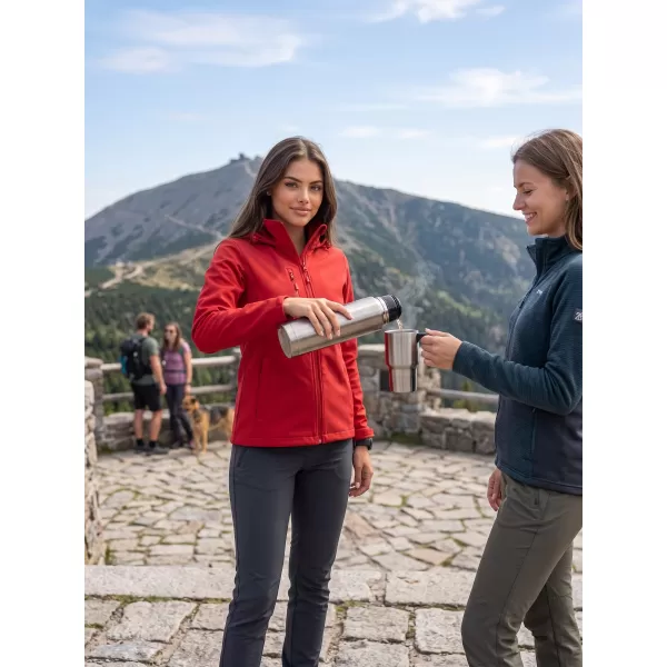  Softshelljacke für Damen ALTISPORT NoPrint NP/ALW945 ROT 
