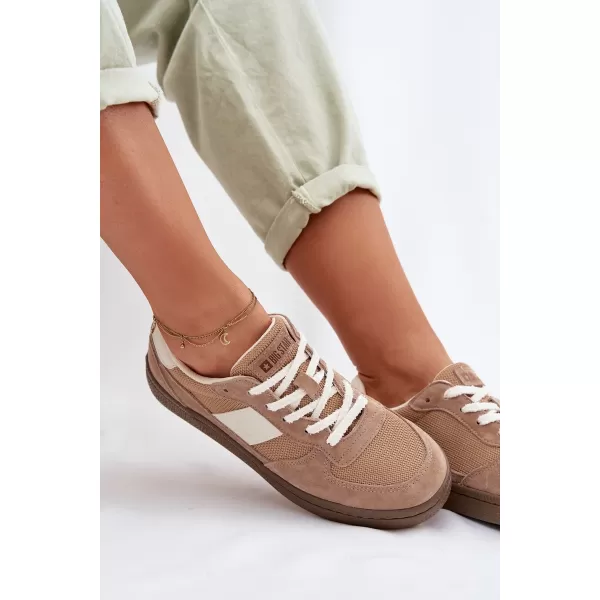 Damen-Sneaker BIG STAR TT274177 BEIGE Big Star Shoes 
