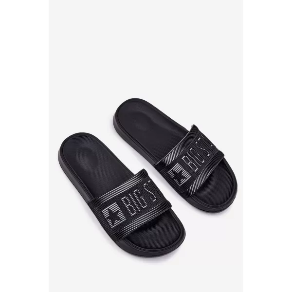  Herrensandalen BIG STAR NN174696 SCHWARZ Big Star Shoes 