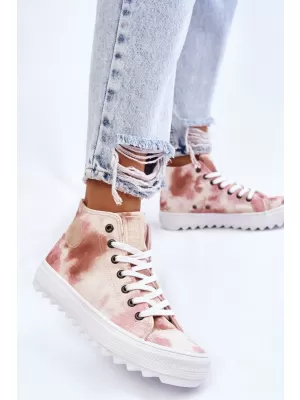 Damen-Sneaker BIG STAR LL274048 BEIGE/NUDE Big Star Shoes