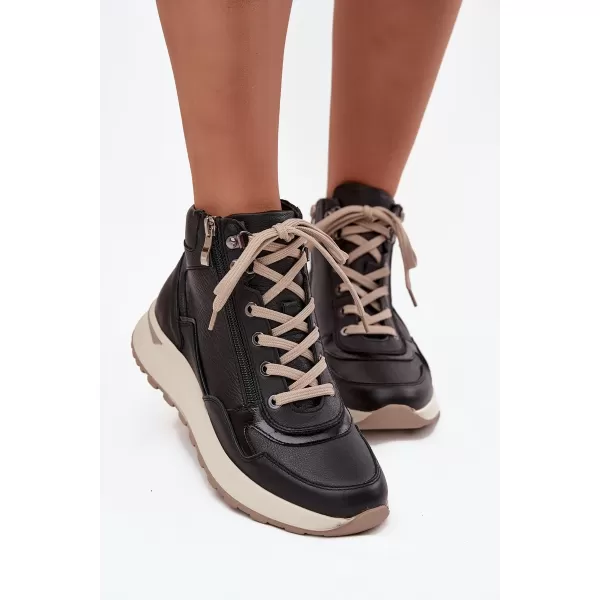  Damenschuhe ZAZOO Z1239 SCHWARZ 