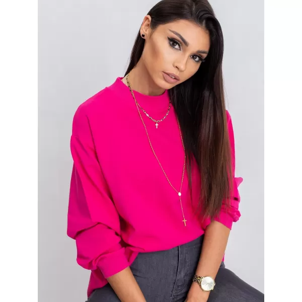  Damen-Sweatshirt BASIC FEEL GOOD RV-BL-5185.79P FUCHSIE 