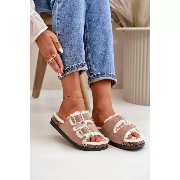  Damenhausschuhe BOTO EZILENA 33315 KHAKI 