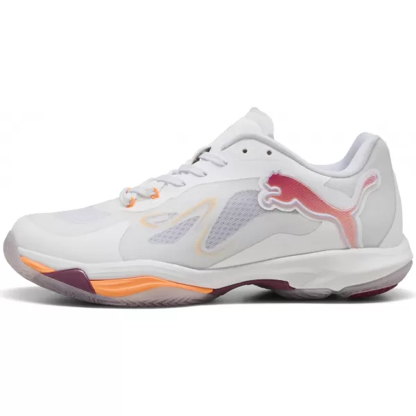  Damenschuhe PUMA VANTAGE NITRO W+ 108563-01 WEIß/BEERE/HITZEFEUER/FLIEDER 