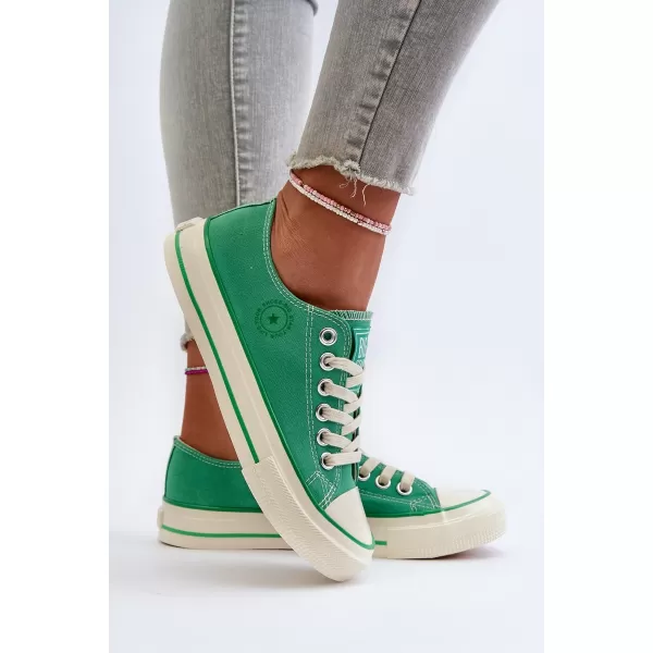  Damen-Sneaker BIG STAR NN274240 GRÜN Big Star Shoes 