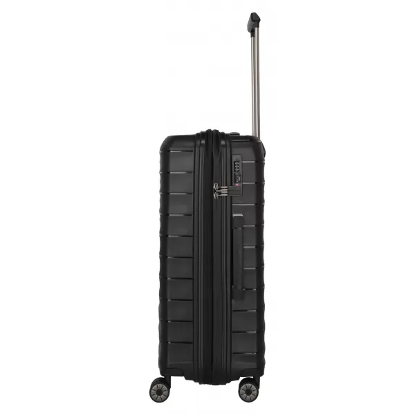  Koffer TRAVELITE Mooby S,M,L Front pocket SCHWARZ 