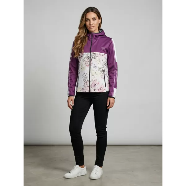  Premium-Softshelljacke für Damen ALTISPORT VOJ/ALW008JACK01 BURGUND 
