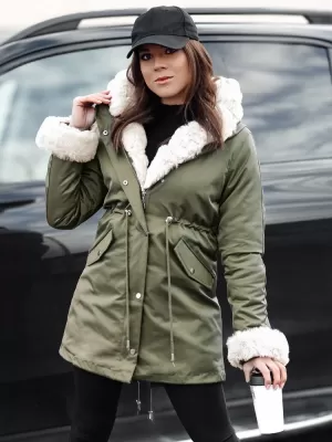 Damenjacke DSTREET TY4782 GRÜN