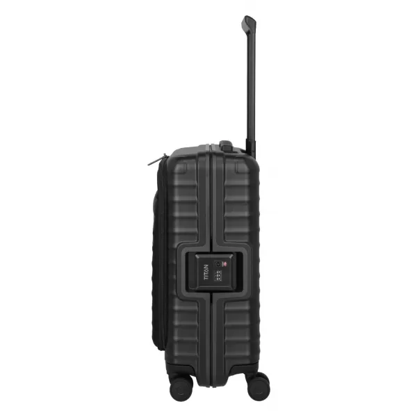  Koffer TITAN Overseas S Front pocket NACHTSCHATTEN SCHWARZ 