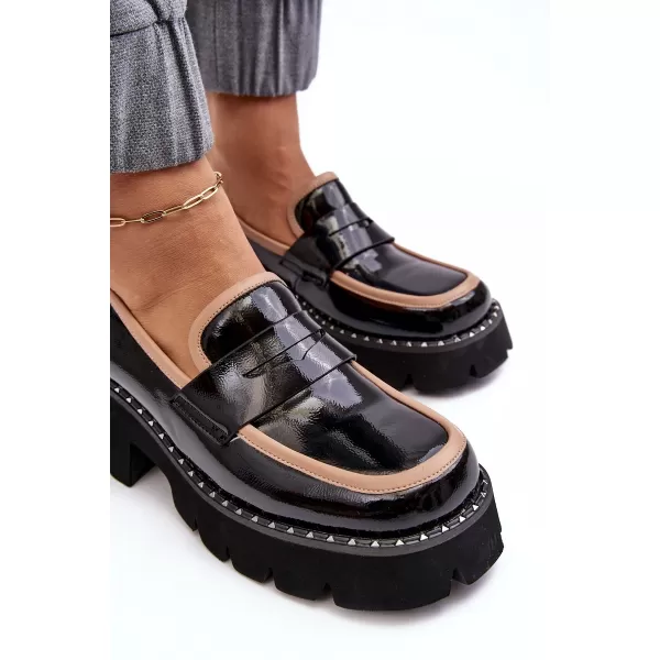  Damenmokassins D&A MR870-32 SCHWARZ 