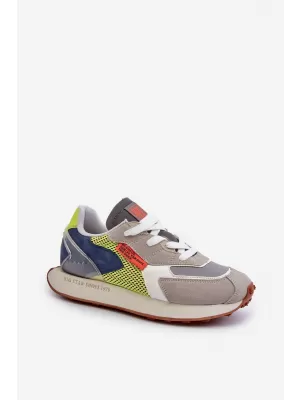 Herren-Sneaker BIG STAR NN174344 GRAU Big Star Shoes