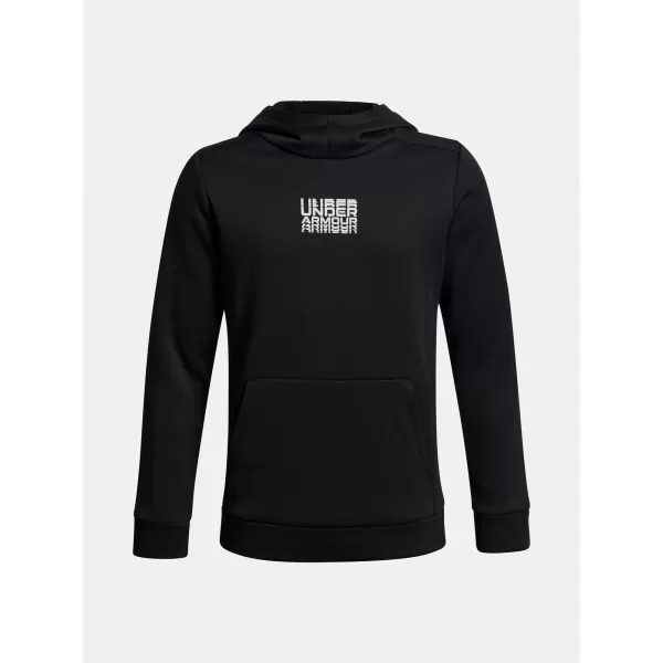  Jungen-Sweatshirt UNDER ARMOUR UA ARMOUR FLC RETRO GRPHC HD 6003812-001 SCHWARZ 