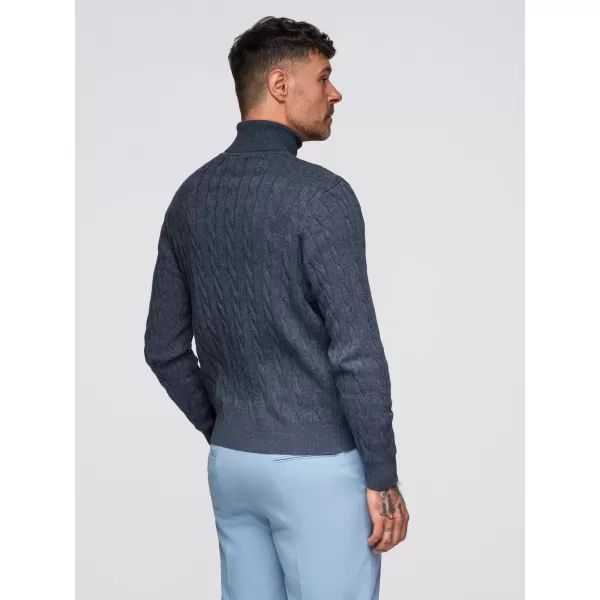  Herrenpullover OMBRE OM-SWTN-0157 MARINEBLAU 