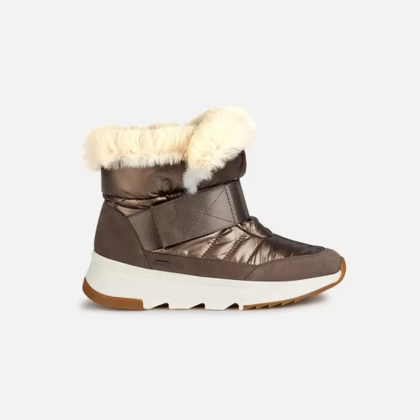  Damen-Stiefeletten GEOX FALENA B ABX G011637 BRAUN 