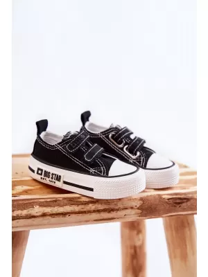 Kinder-Sneaker BIG STAR KK374074 SCHWARZ Big Star Shoes