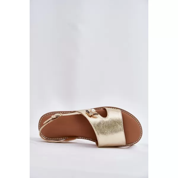  Damensandalen VINCEZA 17378 GOLD 