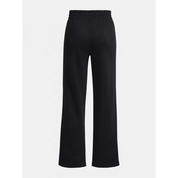  Sporthose für Damen UNDER ARMOUR RIVAL FLC STRAIGHT PANT 1381847-001 SCHWARZ 