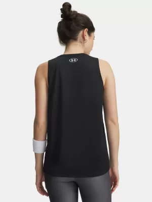 Damen-Tanktop UNDER ARMOUR TECH TANK SOLID 1383655-001 SCHWARZ