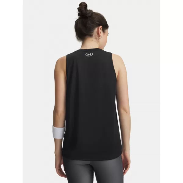  Damen-Tanktop UNDER ARMOUR TECH TANK SOLID 1383655-001 SCHWARZ 