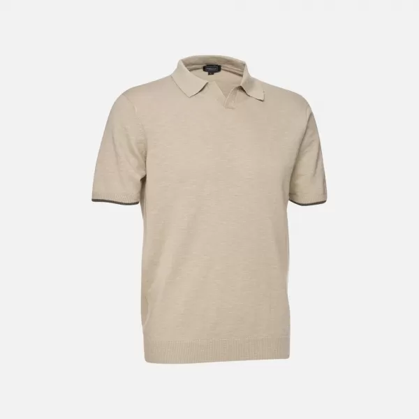  Herren-T-Shirt GEOX KNIT G012318 BEIGE 