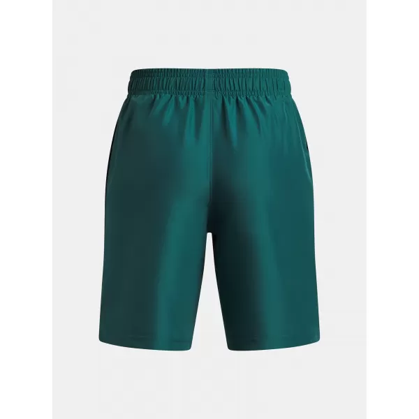  Shorts für Jungen UNDER ARMOUR UA TECH WOVEN WORDMARK SHORT 1383341-338 GRÜN 