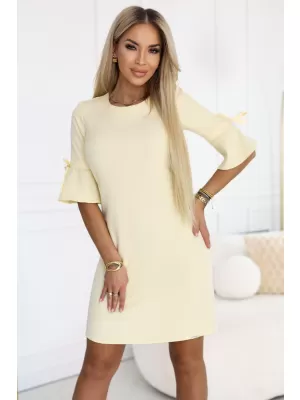 Kleid NUMOCO 217-12 PASTELLGELB