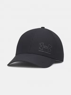 Herrenkappe M AV LOW STR 1383438-004 SCHWARZ Under Armour
