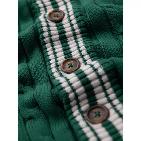  Herren-Cardigan OMBRE OM-SWCD-0152 GRÜN 
