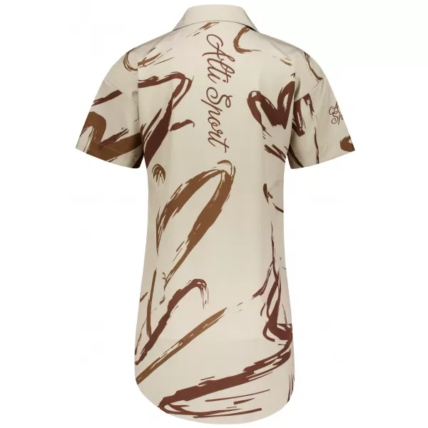 Premium-Shirt für Damen ALTISPORT VOJ/ALW049KOS01 BRAUN 