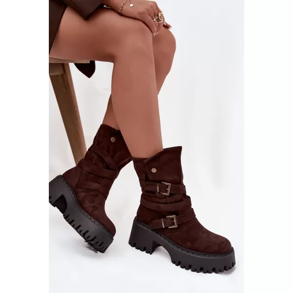  Damenschuhe mit Absatz BOTO NERELISA 40379 BRAUN 
