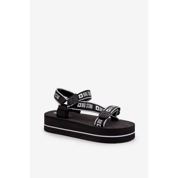  Damenschuhe BIG STAR NN274A525 SCHWARZ Big Star Shoes 